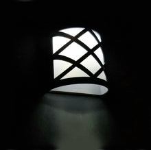 Load image into Gallery viewer, Solar Powered LED Wall Light Outdoor Waterproof Energy Saving Street Garden Lamp, White Light, Warm White