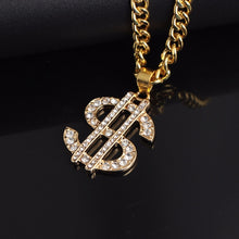 Load image into Gallery viewer, Hip-Hop S Shape Necklace Sweater Chain
