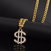 Load image into Gallery viewer, Hip-Hop S Shape Necklace Sweater Chain