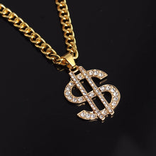 Load image into Gallery viewer, Hip-Hop S Shape Necklace Sweater Chain