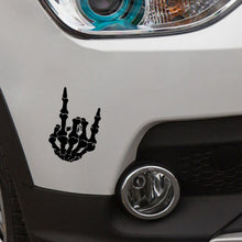 Load image into Gallery viewer, 10 PCS QYPF Skull Finger Pattern Car Sticker Vinyl Decoration, Size: 13x18cm, Skull Finger