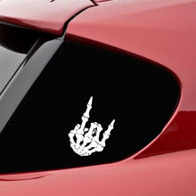 Load image into Gallery viewer, 10 PCS QYPF Skull Finger Pattern Car Sticker Vinyl Decoration, Size: 13x18cm, Skull Finger