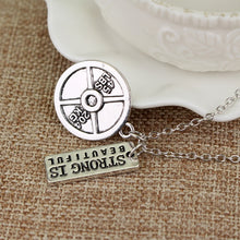 Load image into Gallery viewer, Sport Barbell Dumbbell Pendant Jewelry Lover Friend Bodybuilding Necklaces for Men Women, N255, N251, N250, N253, N371, N252, N254