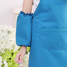 Load image into Gallery viewer, Children Cartoon Frog Pattern Apron Drawing Sleeves Painting Clothes, Pink Small, Pink Large, Dark Red Small, Blue Cuff One Size