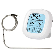 Load image into Gallery viewer, Home Tactile Screen Electronic Barbecue Thermometer Kitchen Food Therapeutic Timer