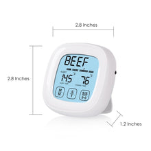 Load image into Gallery viewer, Home Tactile Screen Electronic Barbecue Thermometer Kitchen Food Therapeutic Timer
