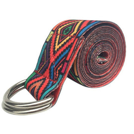 Color Pattern Stretch Band Yoga Stretch Band, Size: 185 x 3.8cm