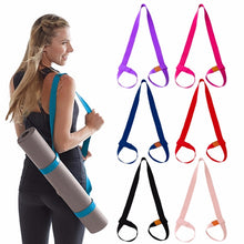 Load image into Gallery viewer, Cotton Rope Yoga Mat Strap Multifunctional Strapping Strap