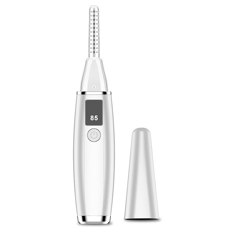 Electric Eyelash Curler  Charging Beauty Tool, 380mAh (White)