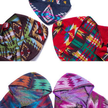 Load image into Gallery viewer, Autumn And Winter Horn Buckle Ethnic Style Hooded Cloak Shawl Bohemian Hooded Shawl
