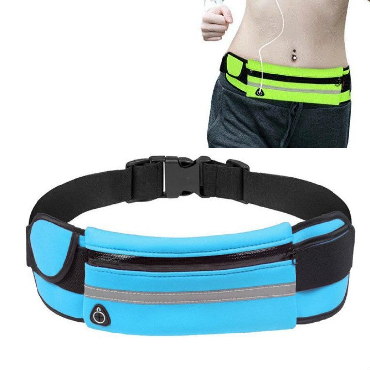 Kettle Pockets Outdoor Sports Mobile Phone Pockets Waist Bag, Orange, Rose Red, Sky Blue, Black, Green