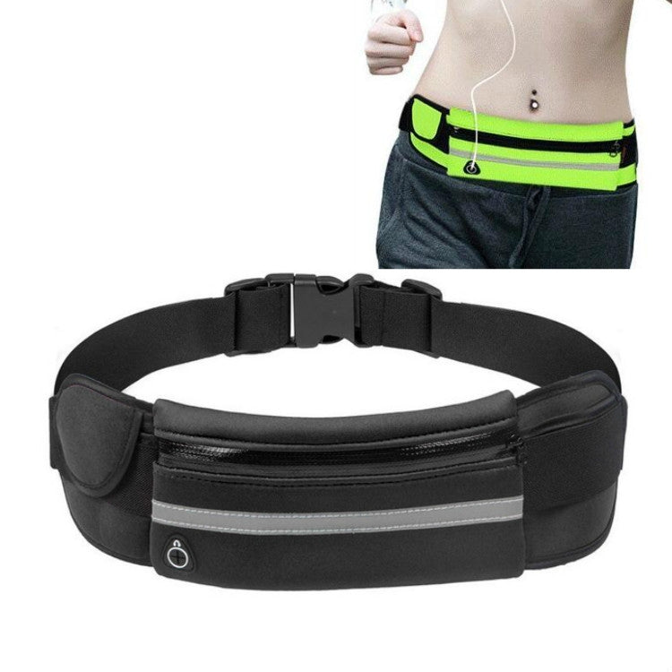 Kettle Pockets Outdoor Sports Mobile Phone Pockets Waist Bag, Orange, Rose Red, Sky Blue, Black, Green