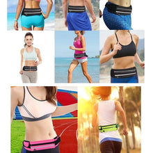 Load image into Gallery viewer, Kettle Pockets Outdoor Sports Mobile Phone Pockets Waist Bag, Green, Orange, Rose Red, Sky Blue, Black