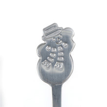 Load image into Gallery viewer, 2 Sets Creative Stainless Steel Christmas Cutlery Four-piece Set