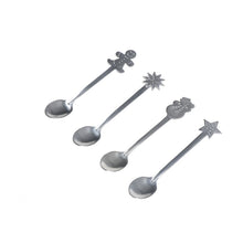 Load image into Gallery viewer, 2 Sets Creative Stainless Steel Christmas Cutlery Four-piece Set