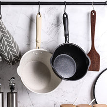 Load image into Gallery viewer, Thick Bottom Maifan Stone Household Small Frying Pan Non Stick Pan Deep Frying Pan, 20cm Black Without Cover, 20cm Beige Without Cover, 24cm Black Without Cover, 24cm Beige Without Cover, 26cm Black Without Cover, 26cm Beige Without Cover              ...