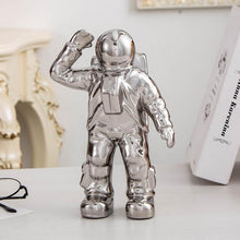 Load image into Gallery viewer, Astronaut Ceramic Model Dried Flowers Ceramic Vase for Tabletop Decor Tool