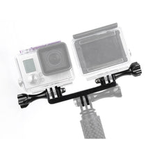 Load image into Gallery viewer, Double Bracket with Screw Mount Adapter for GoPro