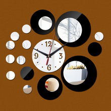 Load image into Gallery viewer, 3D Stereo Decorative Clock Acrylic Digital Mirror Wall Sticker Wall Clock