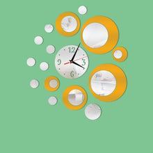 Load image into Gallery viewer, 3D Stereo Decorative Clock Acrylic Digital Mirror Wall Sticker Wall Clock
