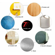 Load image into Gallery viewer, 3D Acrylic Cat Mirror Wall Clock DIY Fashion Home Decoration