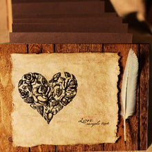Load image into Gallery viewer, Retro Paste Folding 18 Fold Pages 34 Sides Creative Manual Album Book, Kraft Page, Black Kraft Inside Page, Coffee Kraft Inside Page