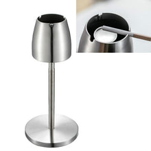 Load image into Gallery viewer, Telescopic Thickened Stainless Steel Windproof Ashtray, Windproof Ashtray