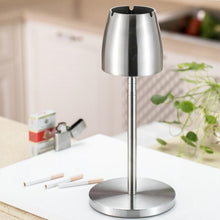 Load image into Gallery viewer, Telescopic Thickened Stainless Steel Windproof Ashtray, Windproof Ashtray