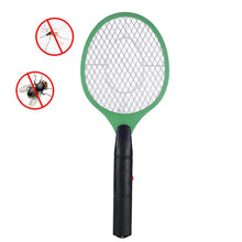 Load image into Gallery viewer, Hand Racket Mosquito Swatter Insect Home Garden Pest Bug Fly Mosquito Zapper Swatter Killer Electric Fly Swatter