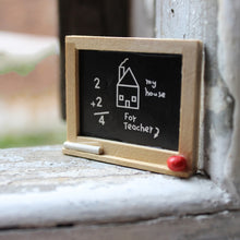 Load image into Gallery viewer, Doll House Miniature Accessories Wooden Blackboard Model Toy