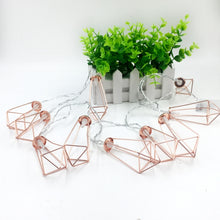 Load image into Gallery viewer, 1.5m 10 LEDs Retro Iron Metal Diamond Home Decoration LED Fairy String Light