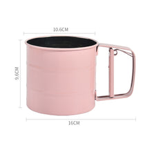 Load image into Gallery viewer, Stainless Steel  Flour Sieve Baking Tool Hand-Pressed Flour Sieve