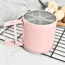 Load image into Gallery viewer, Stainless Steel  Flour Sieve Baking Tool Hand-Pressed Flour Sieve