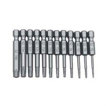 Load image into Gallery viewer, Plum Blossom Hollow Bit Multifunctional Peeling Bit Set, 12 PCS 50mm, 11 PCS 75mm, 11 PCS 100mm