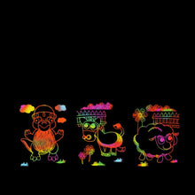 Load image into Gallery viewer, 20 PCS DIY Handmade Creative Scratch Painting Art Paper Children Educational Toys
