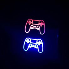 Load image into Gallery viewer, For Playstation 4 /PS4 pro /PS4 Slim Wireless Controller LED Indicator Charger Double Handle Dual USB Charging Dock Station Stand, For PS4 pro /PS4 Slim