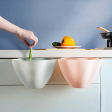 Load image into Gallery viewer, Kitchen Cupboard Back Garbage Bin Cabinet Door Garbage Trash Storage Hanging Trash Rack, Grey, Blue, Pink
