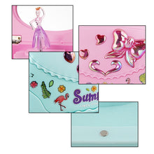 Load image into Gallery viewer, Creative Ballet Girl Handbag Design Music Jewelry Box, Pink, Green