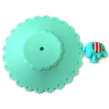 Load image into Gallery viewer, Cartoon Elephant Dustproof and Leakproof Silicone Cup Lid, Elephant