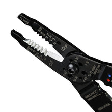 Load image into Gallery viewer, 8 Inch Multi-function Cable Insulation Cutting Wire Stripper Electrician Repair Tool, 8 Inch Wire Stripper