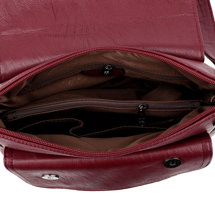 Summer Leather Luxury Handbags Female Shoulder Messenger Bag