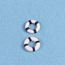 Load image into Gallery viewer, 2 PCS Mini Lifebuoy Beach Seaside Model Material