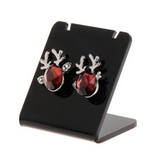 Load image into Gallery viewer, 10 Pcs/Set Earrings Shelf Display Stand Holder L Shape Rectangle Acrylic Professional Ear Stud Jewelry Show Bracket Rack Show