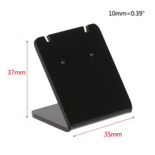 Load image into Gallery viewer, 10 Pcs/Set Earrings Shelf Display Stand Holder L Shape Rectangle Acrylic Professional Ear Stud Jewelry Show Bracket Rack Show