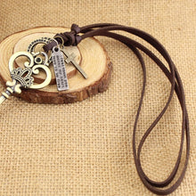 Load image into Gallery viewer, Fashion Retro Large Crown Key Pendants