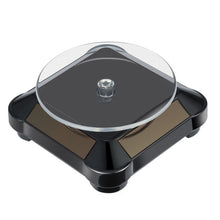 Load image into Gallery viewer, 110*110*50mm Solar Showcase Automatic Rotating Stand 360 Turntable For Necklace Bracelet Watch Display, TBD0155001101A, TBD0155001101B, TBD0155001101C, TBD0155001101D