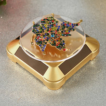 Load image into Gallery viewer, 110*110*50mm Solar Showcase Automatic Rotating Stand 360 Turntable For Necklace Bracelet Watch Display, TBD0155001101A, TBD0155001101B, TBD0155001101C, TBD0155001101D