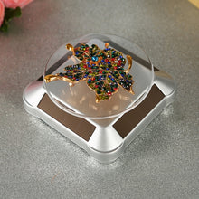 Load image into Gallery viewer, 110*110*50mm Solar Showcase Automatic Rotating Stand 360 Turntable For Necklace Bracelet Watch Display, TBD0155001101A, TBD0155001101B, TBD0155001101C, TBD0155001101D
