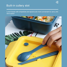 Load image into Gallery viewer, Lunch Box Simple Sealed Leak-proof Compartment Lunch Box, Color Random Delivery