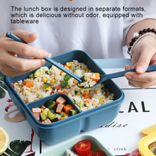 Load image into Gallery viewer, Lunch Box Simple Sealed Leak-proof Compartment Lunch Box, Color Random Delivery